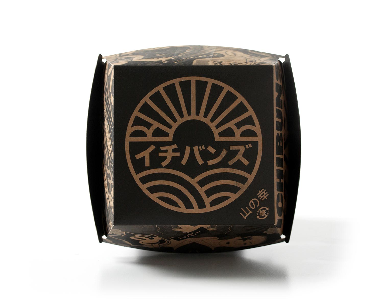 Ichibuns Burger Box by Spinach Branding and Creative Ichibuns Burger Box by Spinach Branding