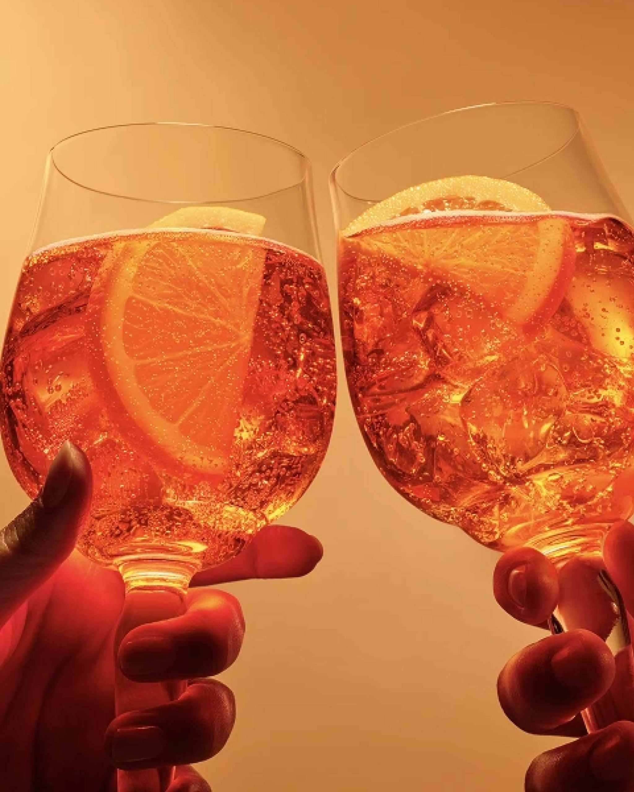 Spinach Branding agency Aperol Spritz brand content, creating distinctive design, photography, and storytelling for a global lifestyle drinks brand. Spinach Branding – Aperol Spritz Brand Content & Distinctive Assets